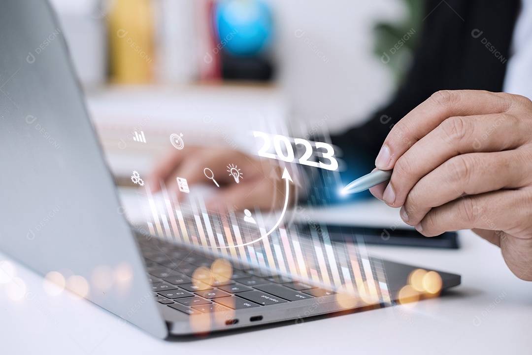 Meta de negócios e tecnologia estabelece metas e conquista em 2023