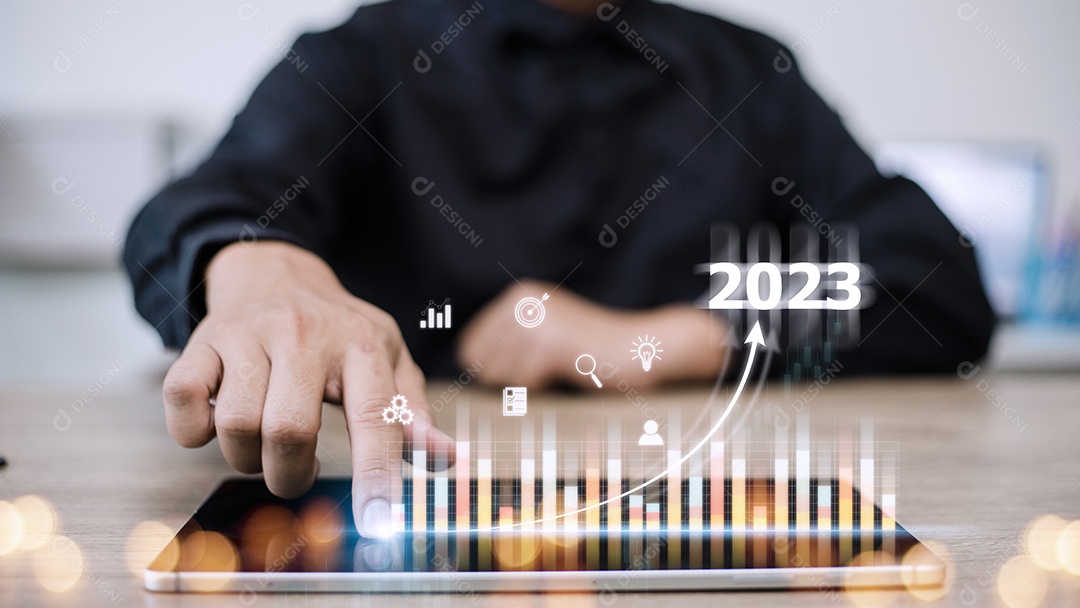 Meta de negócios e tecnologia estabelece metas e conquista em 2023
