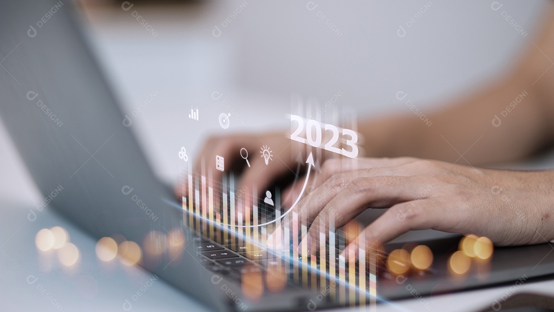 Meta de negócios e tecnologia estabelece metas e conquista em 2023