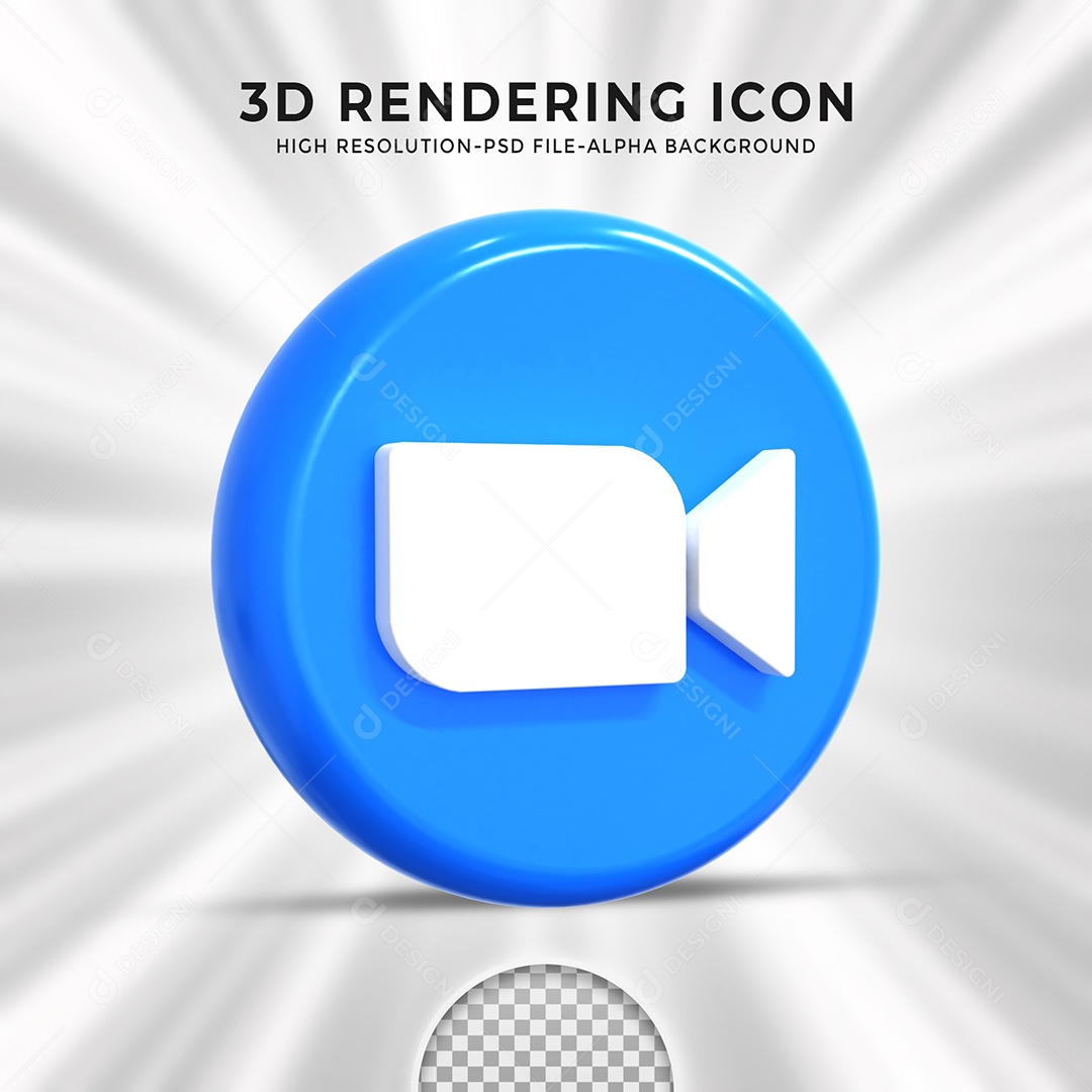 Perfil do Zoom Social Media PSD Editável