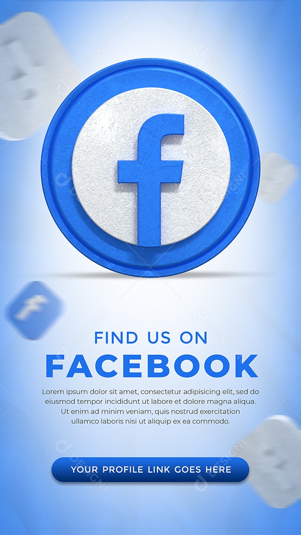 Story Perfil do Facebook Redes Sociais Social Media PSD Editável