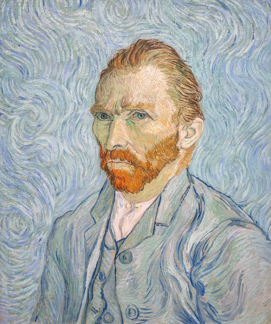 Auto-retrato, de Vincent van Gogh, 1889, Dutch Post-Impressioni