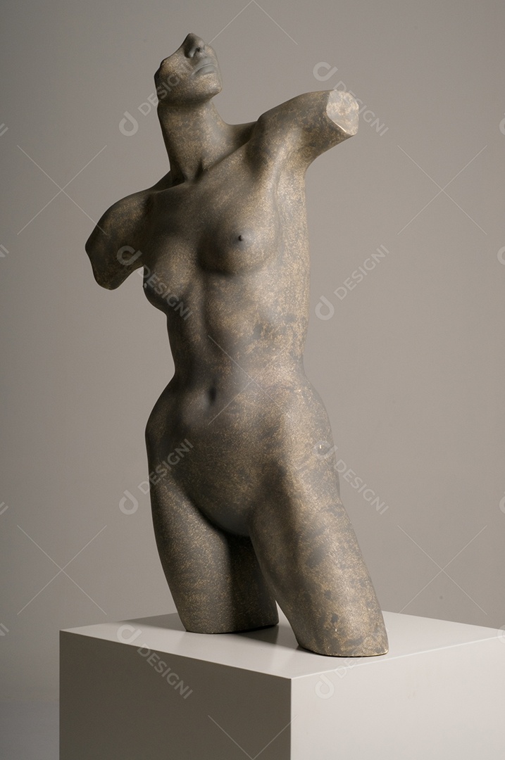 Estatua de mulher nua Vênus de Milo