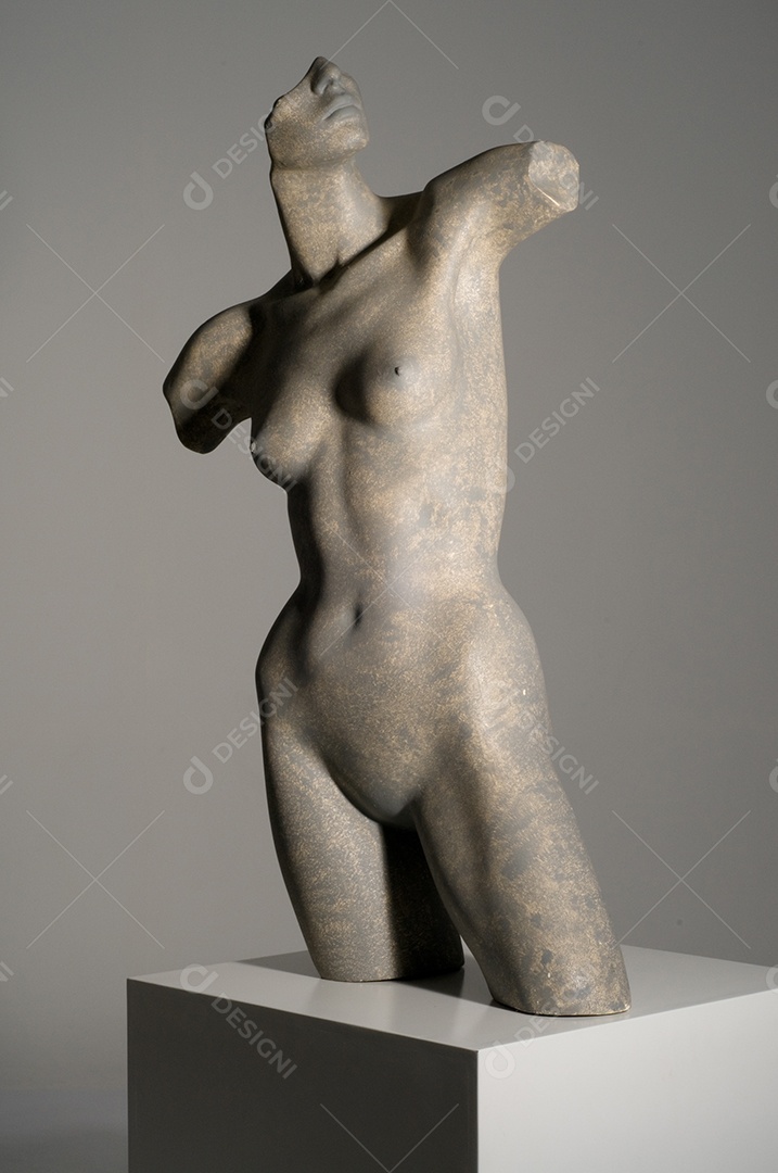 Estatua de mulher nua Vênus de Milo