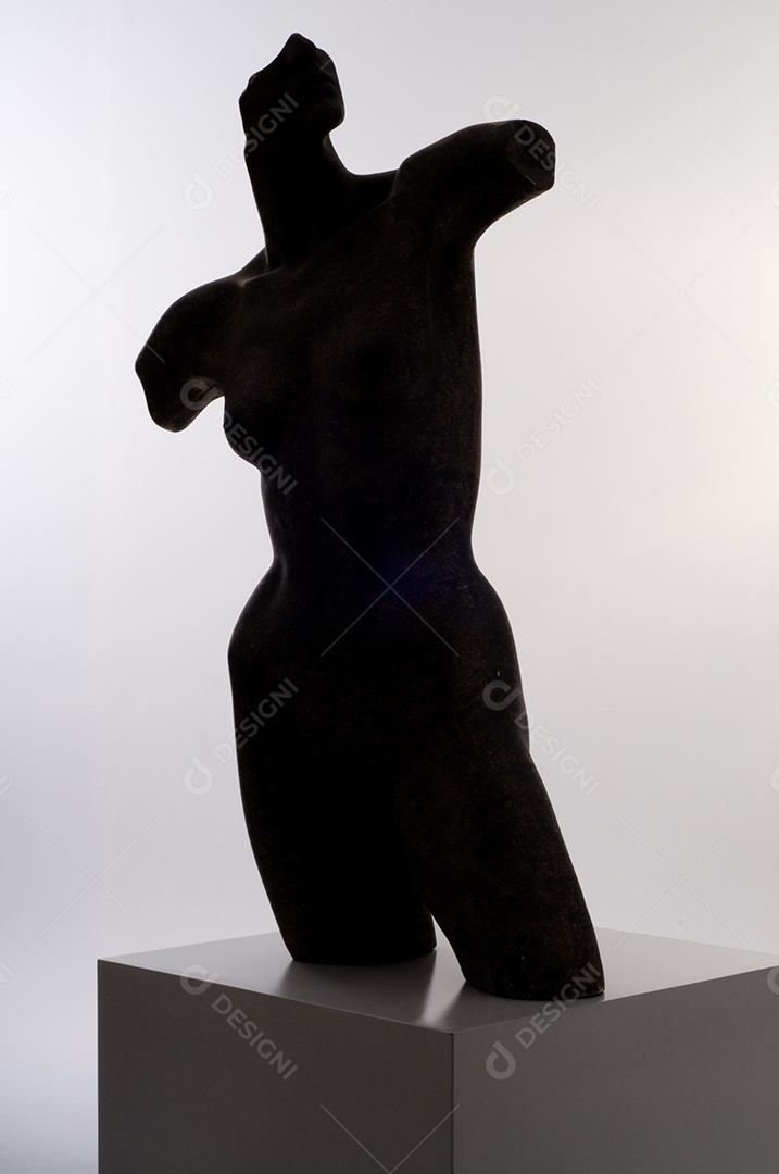 Estatua de mulher nua Vênus de Milo
