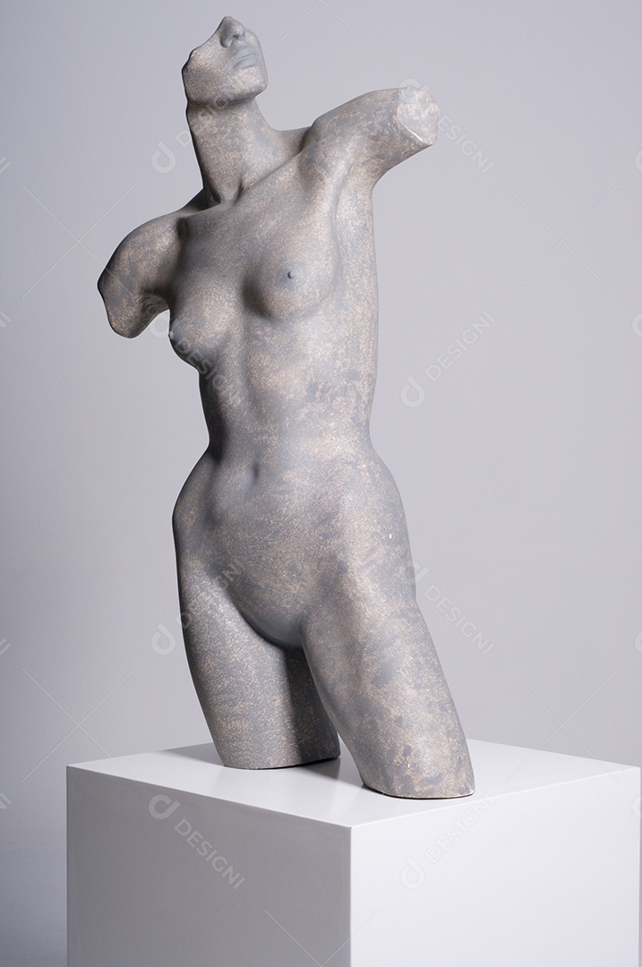 Estatua de mulher nua Vênus de Milo