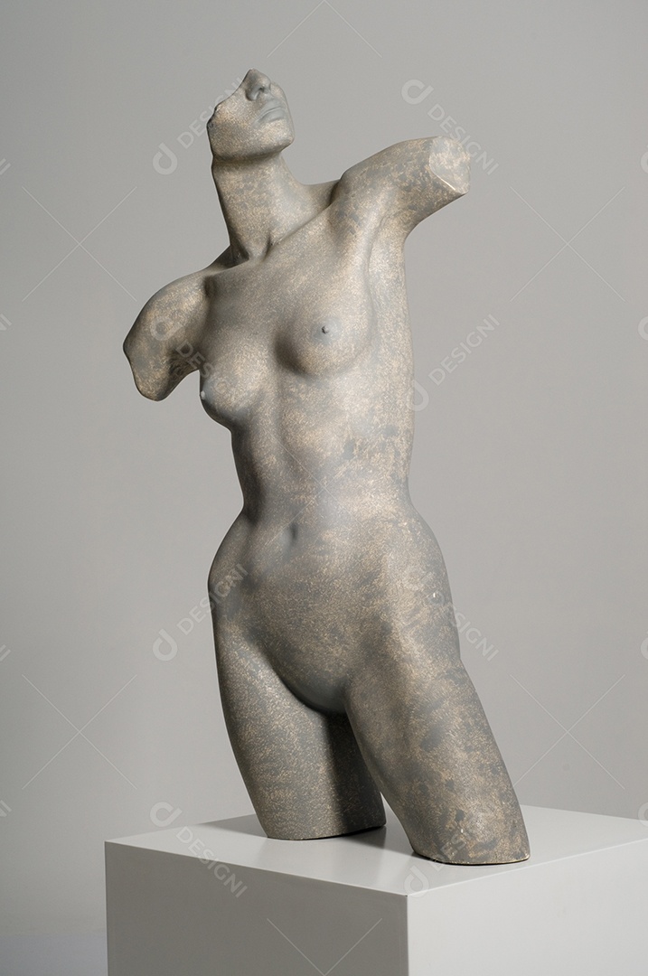 Estatua de mulher nua Vênus de Milo