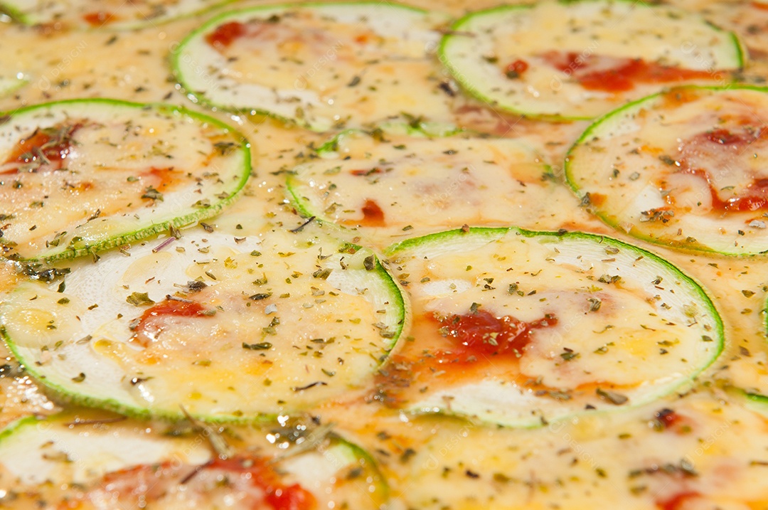 Pizza comida assada ao forno a lenha