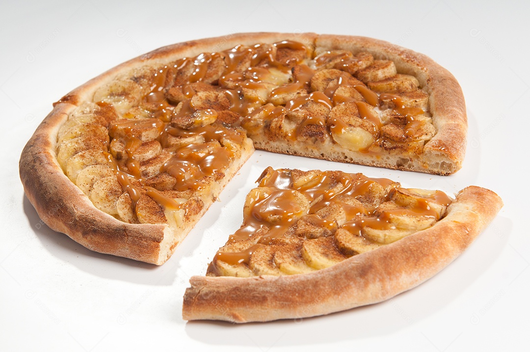 Pizza de doce de leite comida pizzarias