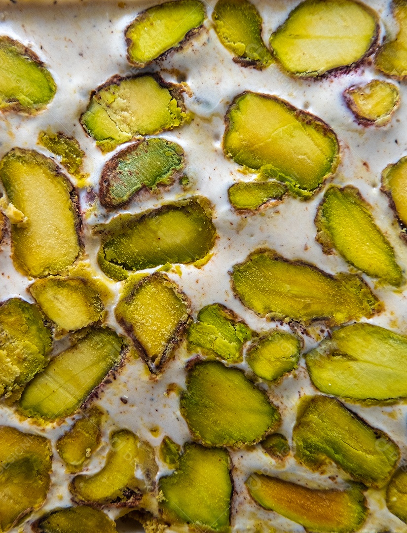 Textura de tela cheia de delicioso Tde pistache