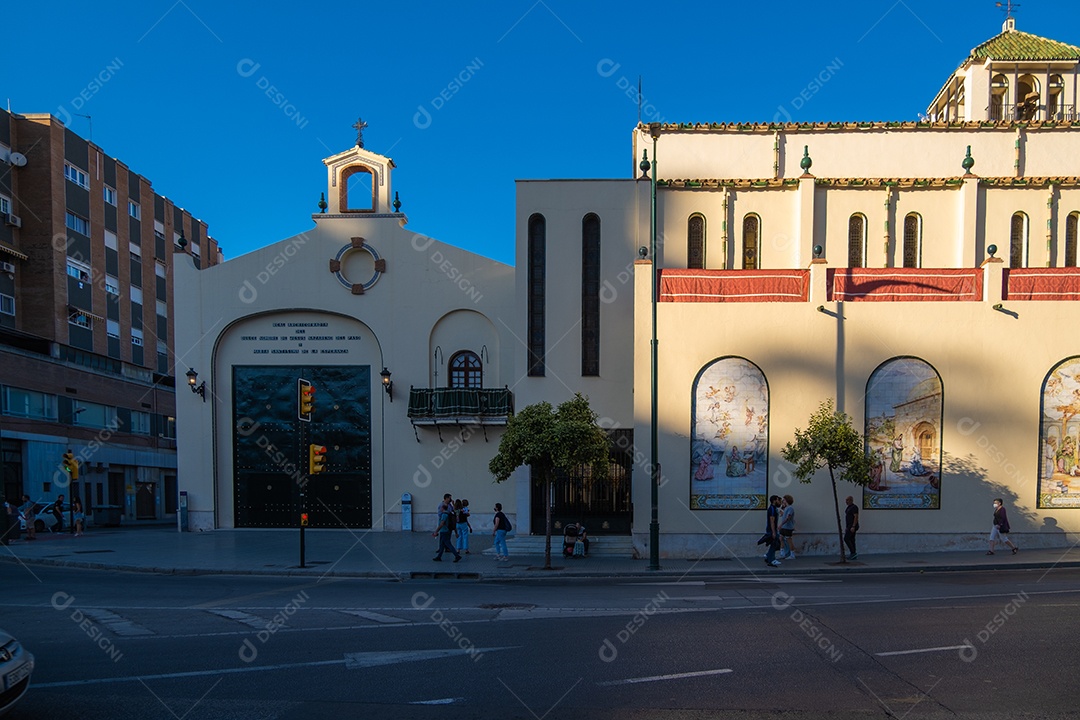 Vista da bela igreja