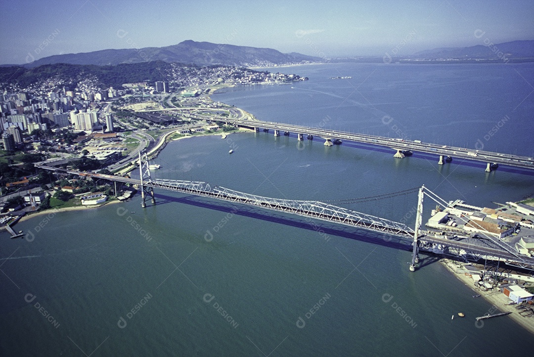 Vista aerea de ponte travessias