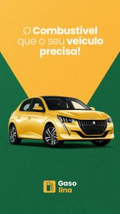 Story Posto de Combustível Gasolina Social Media PSD Editável