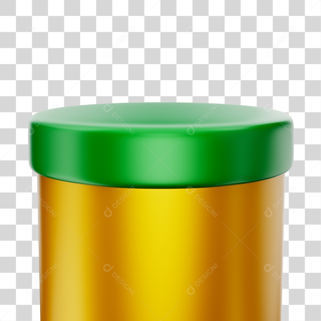 Podium 3D Para Composição PNG