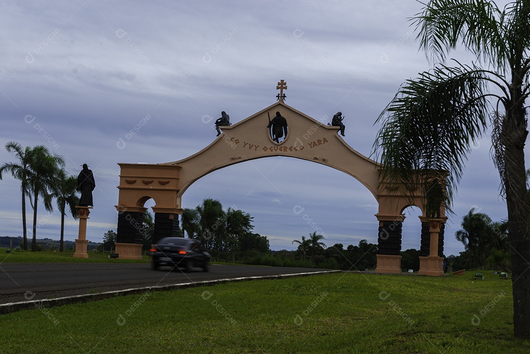 Ruínas de São José das Missões, Rio Grande do Sul, Brasil.