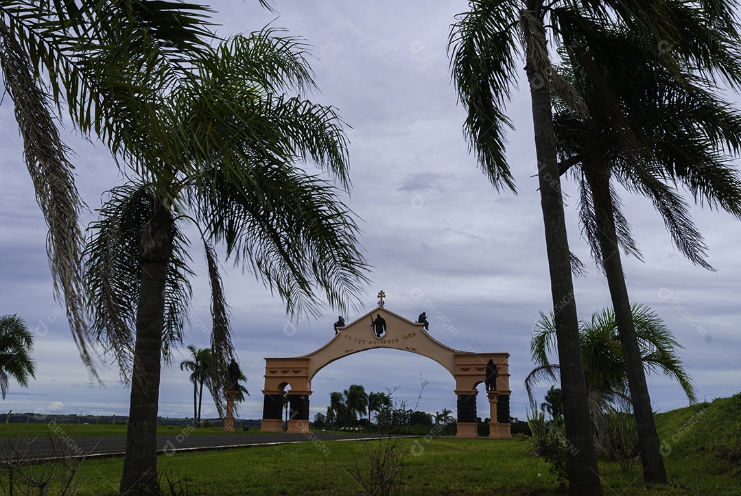 Ruínas de São José das Missões, Rio Grande do Sul, Brasil.