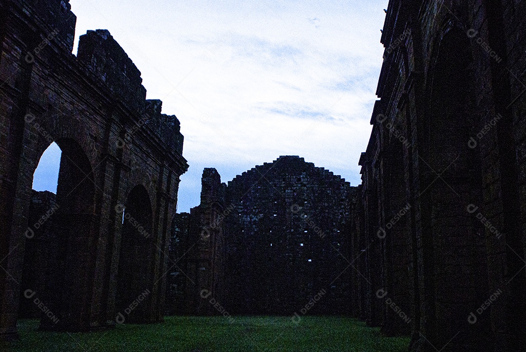 Ruínas de São José das Missões, Rio Grande do Sul, Brasil.