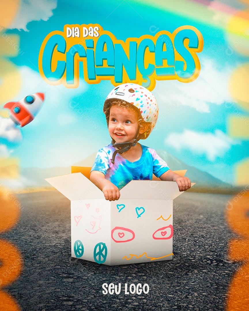 Dia Das Crianças 12 de Outubro Social Media PSD Editável