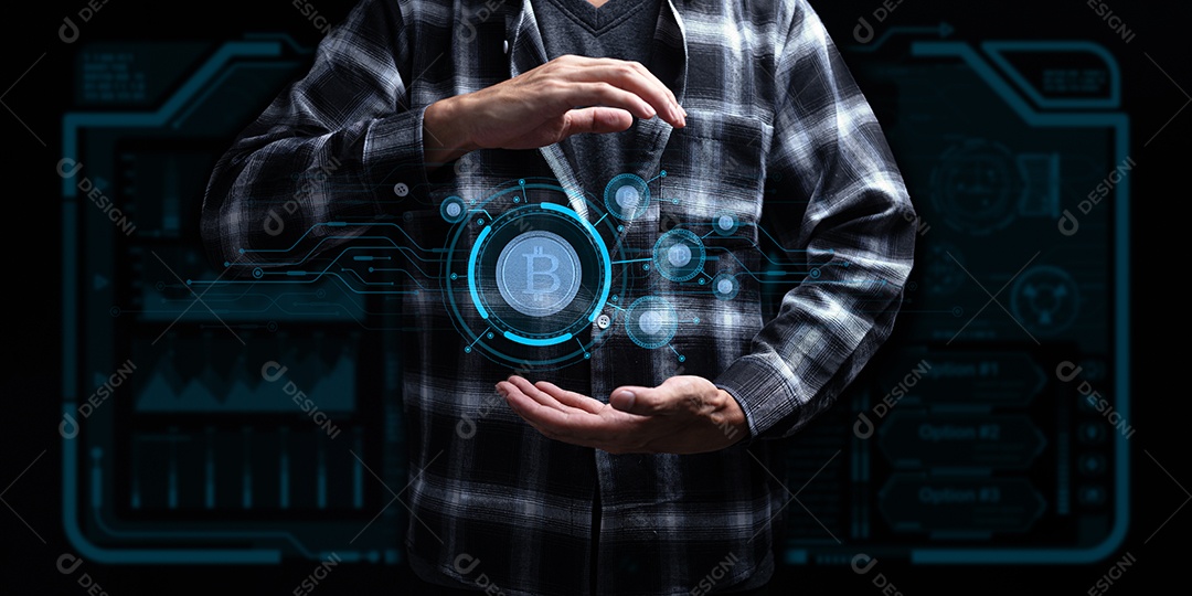 Negociação comercial de moedas criptográficas Bitcoin Trocas Investir Metaverso ações