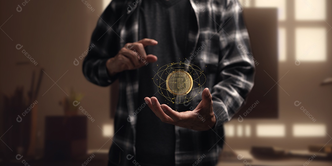 Negociação comercial de moedas criptográficas Bitcoin Trocas Investir Metaverso ações