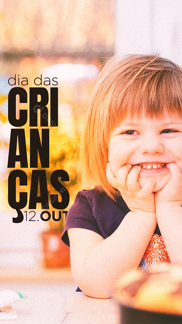 Story Dia Das Crianças 12 de Outubro Social Media PSD Editável