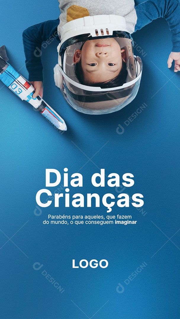 Social Media Dia Das Crianças Parabéns 12 de Outubro PSD Editável