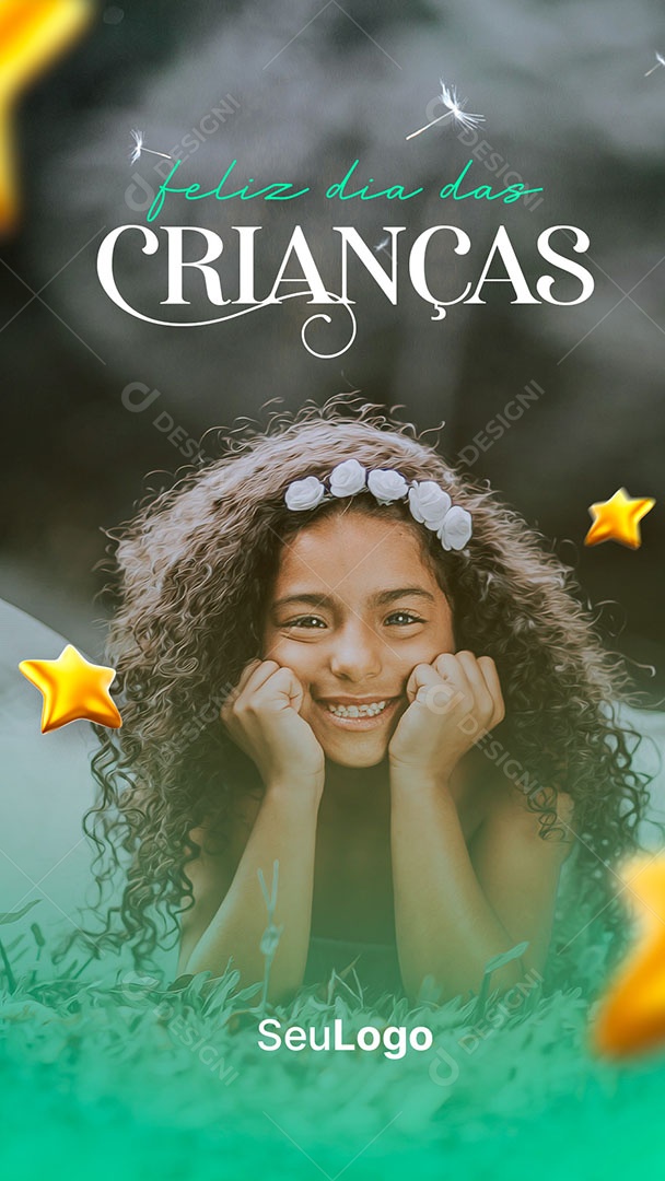 Social Media Feliz Dia Das Crianças 12 de Outubro PSD Editável