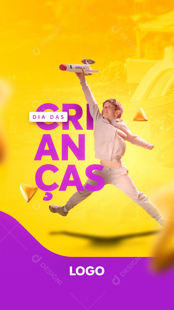 Social Media Dia Das Crianças 12 de Outubro PSD Editável