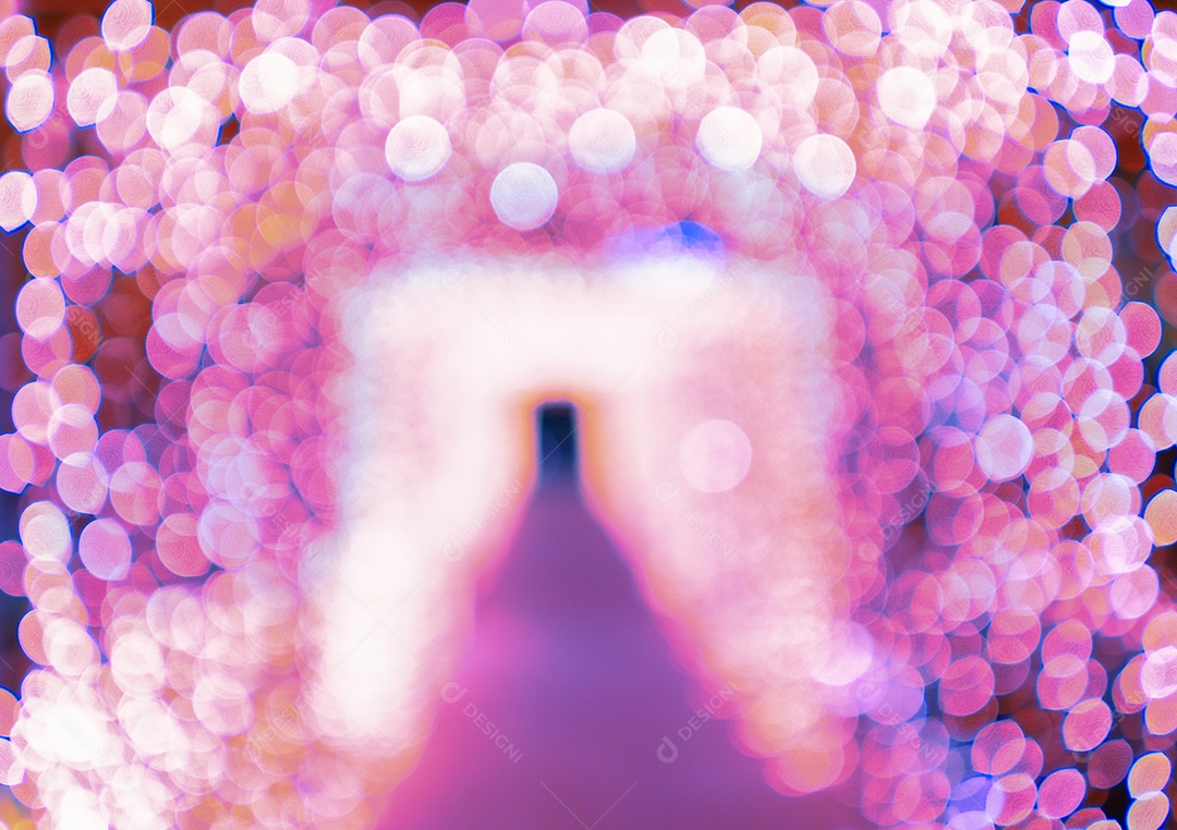 Bokeh desfocado e cor bonita de foco suave para o fundo.