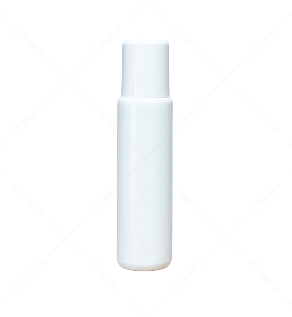Pacote de tubo de spray cosmético em branco de gel creme ou xampu.