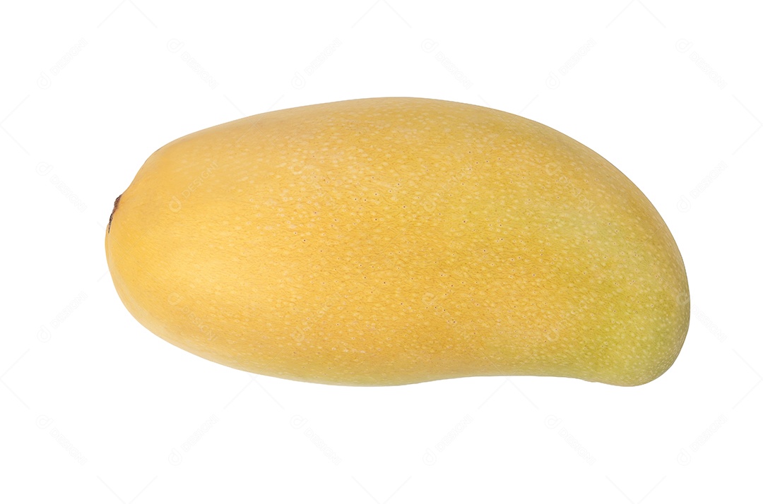 Manga tailandesa fresca isolada no fundo branco.