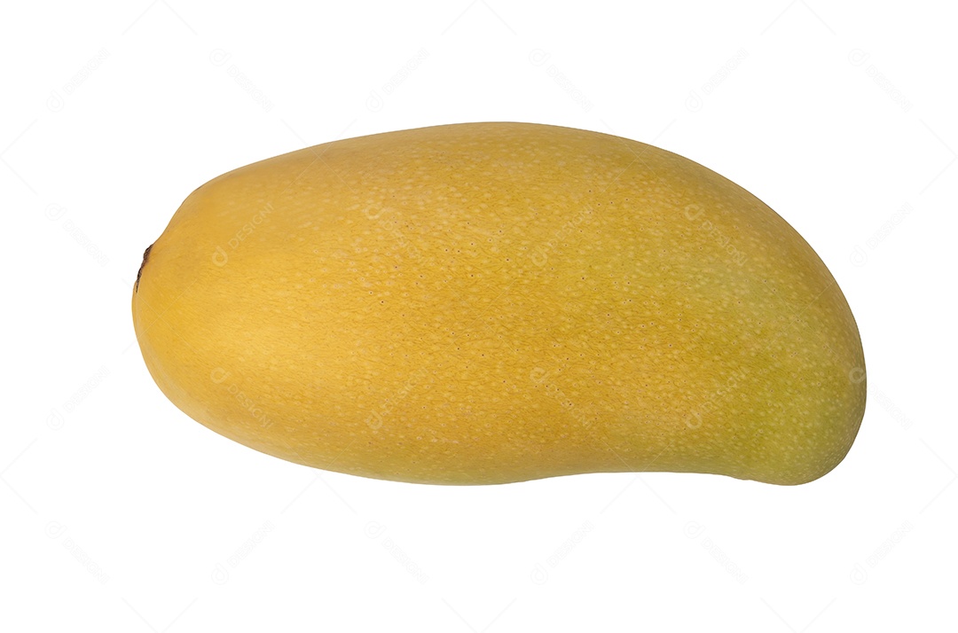 Manga tailandesa fresca isolada no fundo branco.