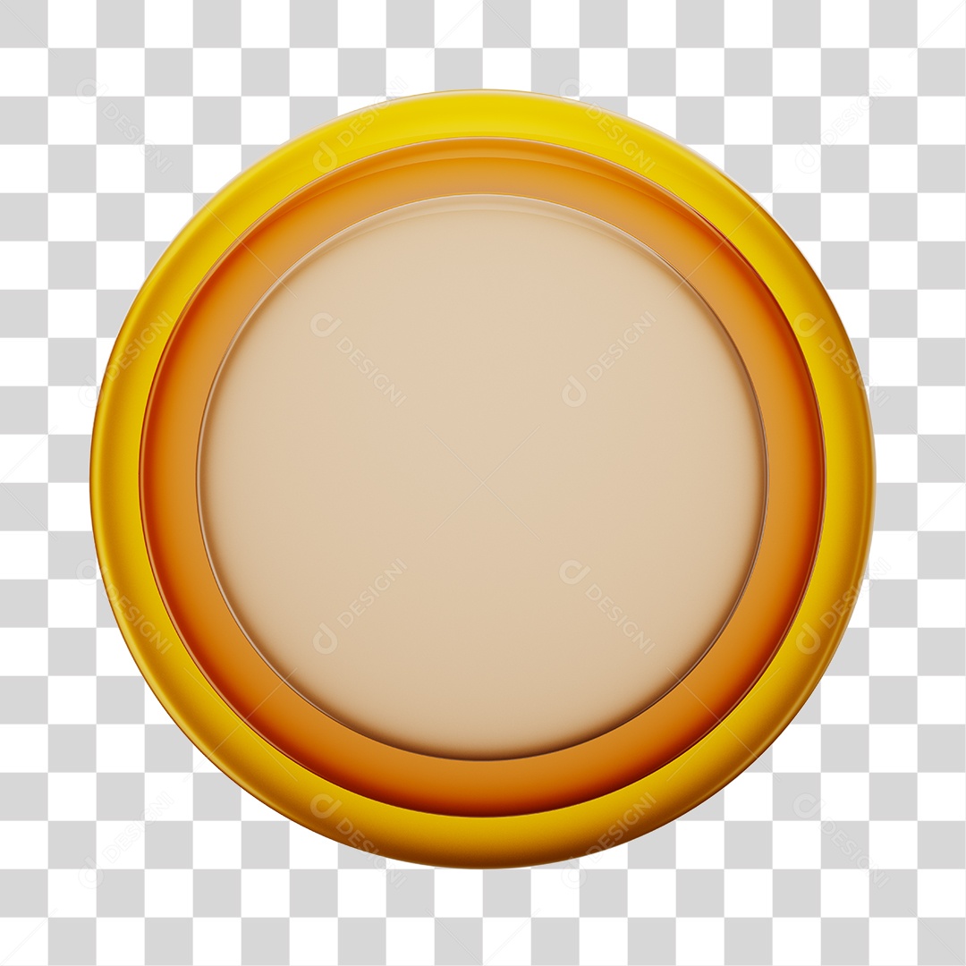 Elemento 3D Painel Colorido Para Composição de Textos PNG