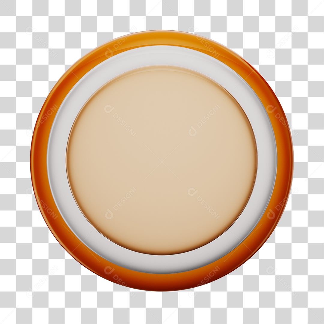 Elemento 3D Painel Colorido Para Composição de Textos PNG