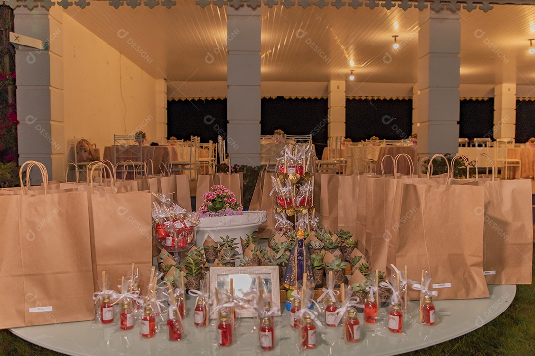 Bolo de festa de casamento