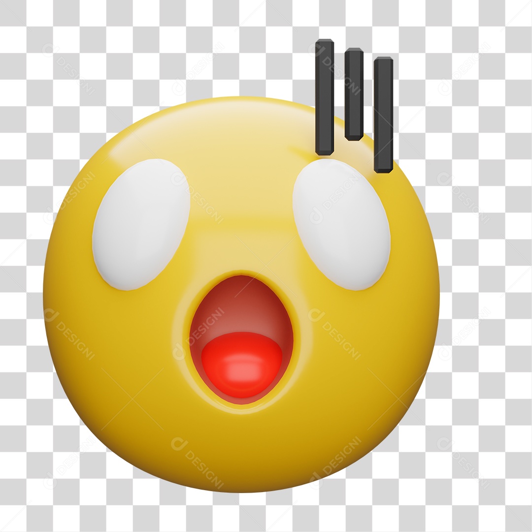 Emoji 3D PNG Transparente