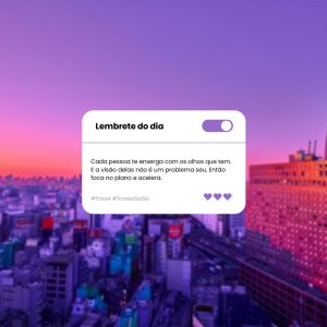 Lembrete do Dia Frase Motivacional Social Media PSD Editável