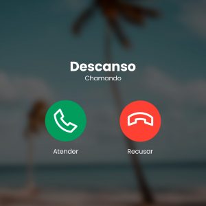 Descanso Ligando Sextou Social Media PSD Editável