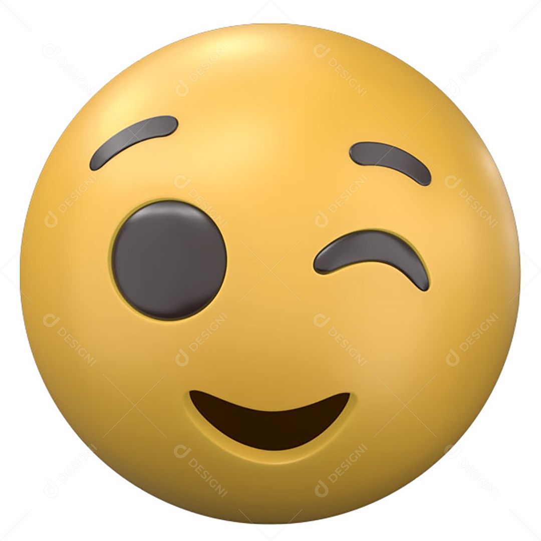 Emoji Mandando Beijo PNG Transparente Sem Fundo