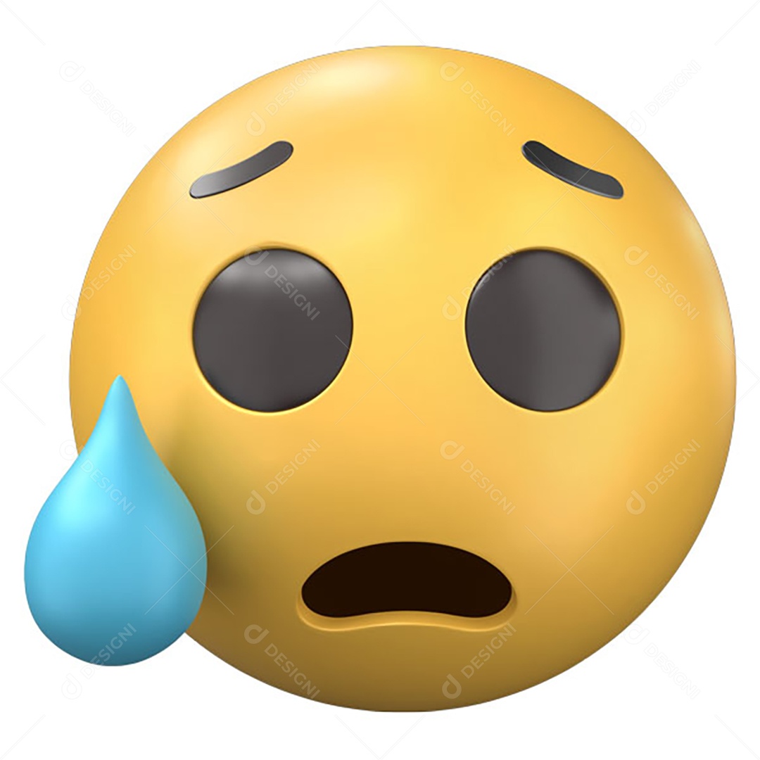Emoji Chorando PNG Transparente Sem Fundo