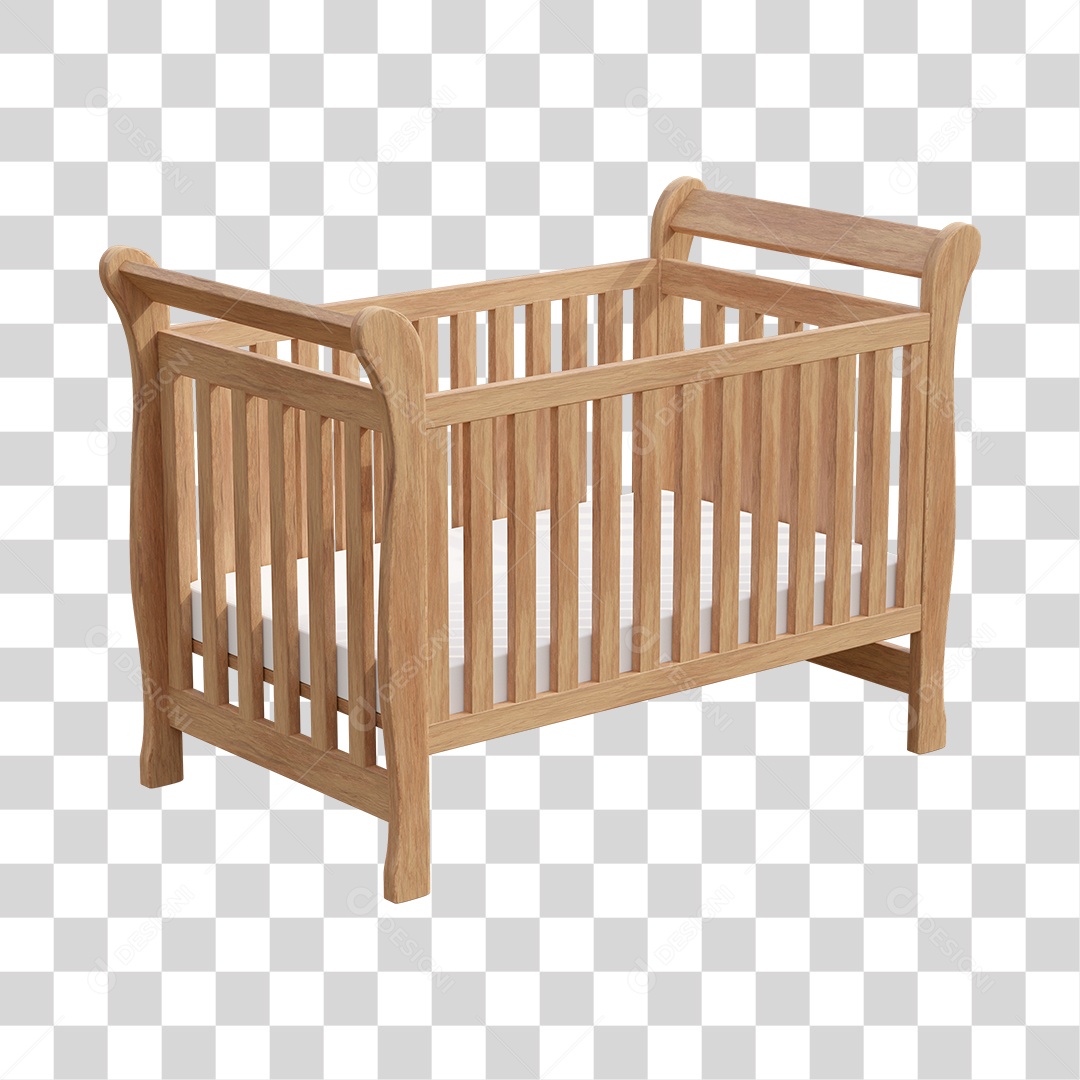 Berço Infantil PSD + PNG