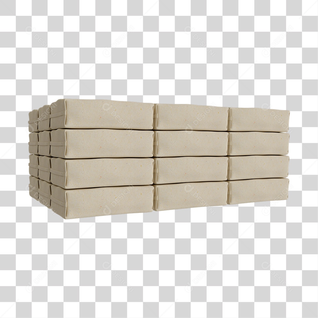 Pilha de Saco de Cimento PSD + PNG