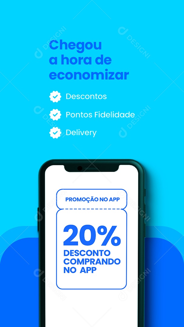 Story Chegou a Hora de Economizar Farmácia Social Media PSD Editável