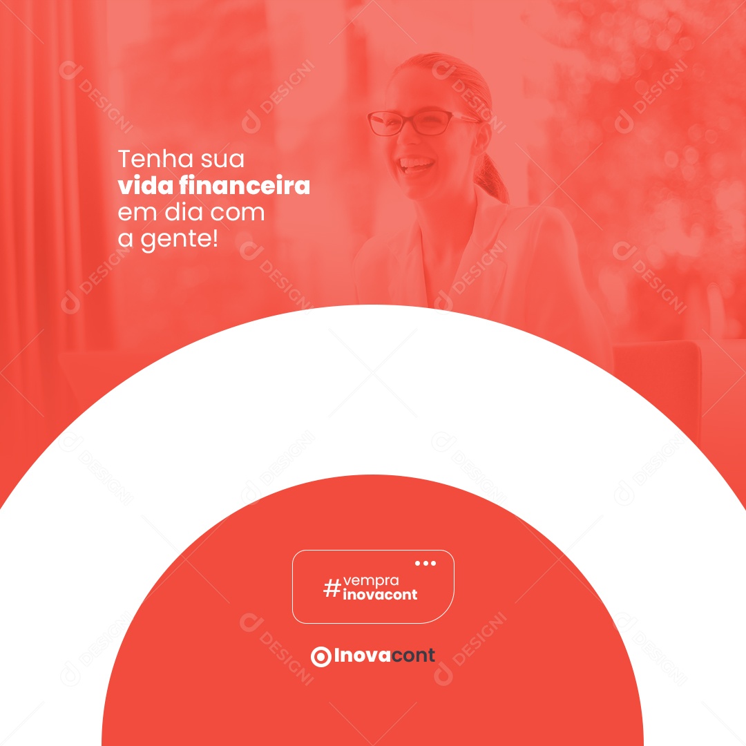 Social Media Contabilidade Contador PSD Editável