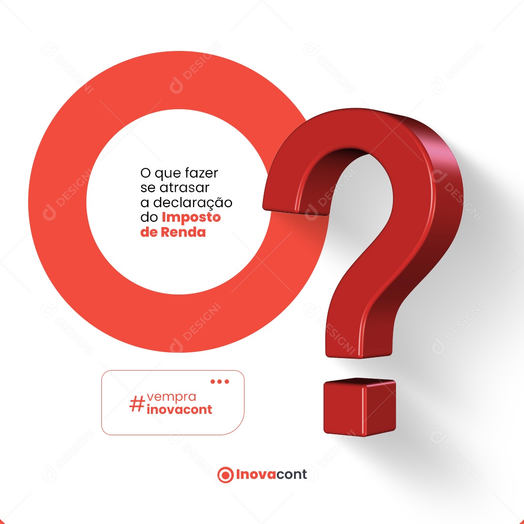 Social Media Contabilidade Imposto de Renda PSD Editável