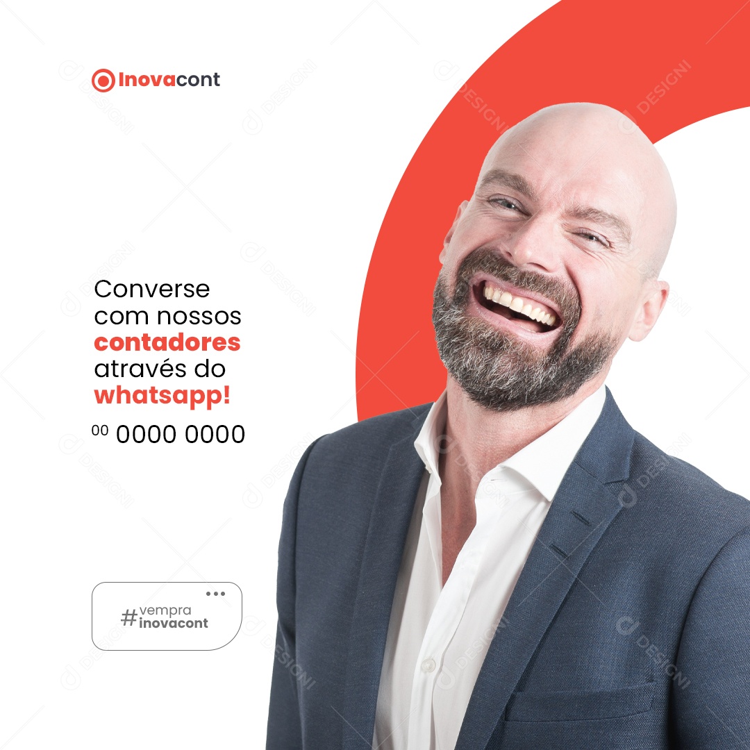 Social Media Contabilidade Contadores PSD Editável