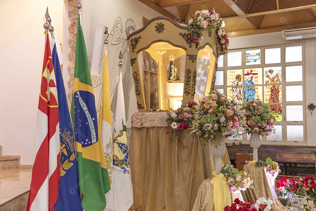 Miniatura de Nossa Senhora de Aparecida