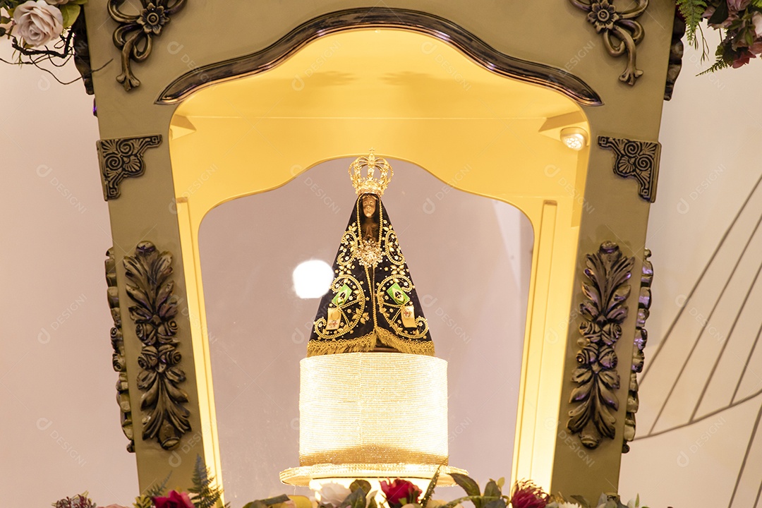 Miniatura de Nossa Senhora de Aparecida