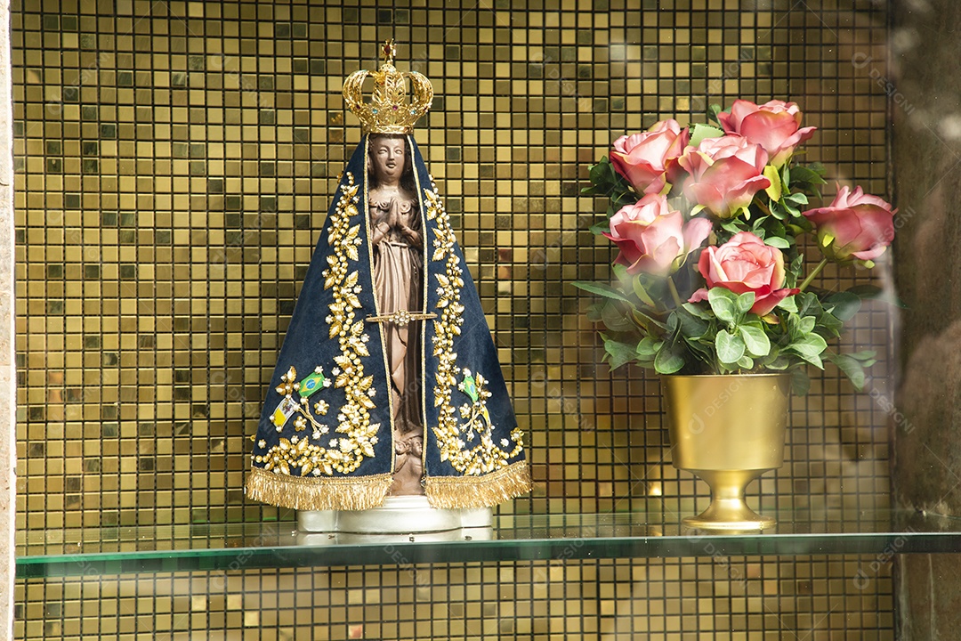 Miniatura de Nossa Senhora de Aparecida