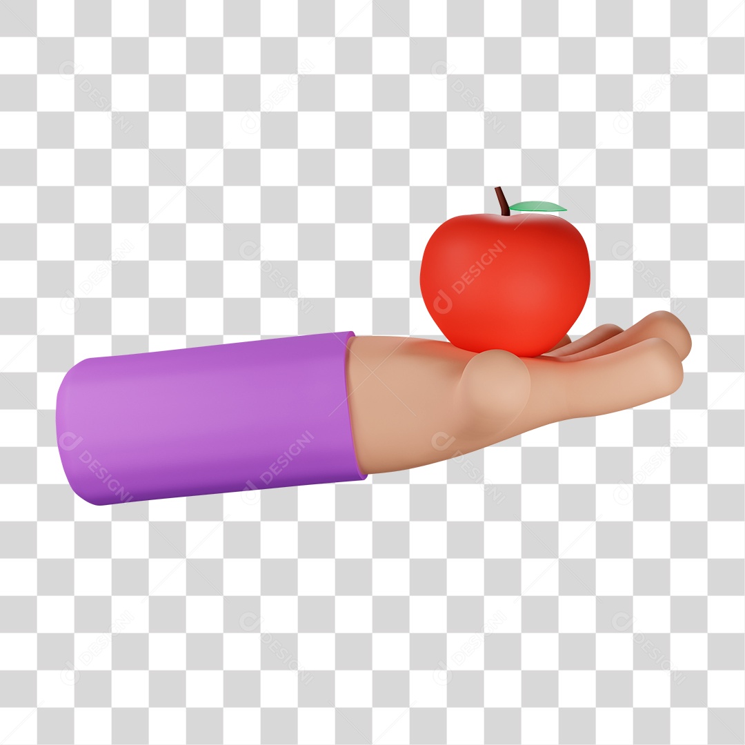 Fruta Vermelha Maçã PNG Transparente